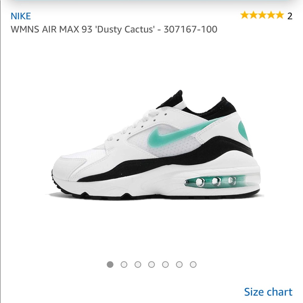 Nike Air Max “dusty cactus women’s size 8 white